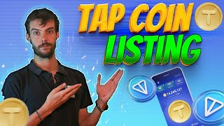 Tap Coin Airdrop Explodes Earn Tokens amp Prepare for Major Exchange Listings [upl. by Ketti]