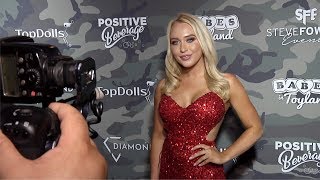 Alissa Anderegg 2019 Babes in Toyland quotSupport our Troopsquot Red Carpet [upl. by Ahselak]