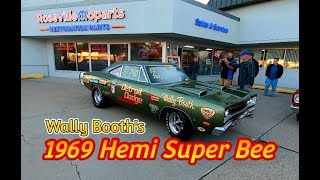 1969 HEMI DODGE SUPER BEE Wally Booth race car mopar musclecar classiccars [upl. by Mona]