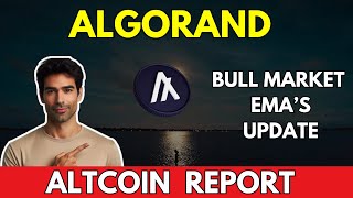 ALGORAND BULL MARKET EMAS UPDATE  Algorand price Prediction [upl. by Etteyafal]