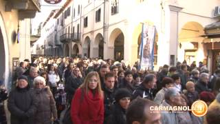 Carmagnola  La processione dell Immacolata [upl. by Mehcanem450]