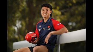 Connor Downie  NAB AFL Draft Class of 2020  AFL [upl. by Christyna]