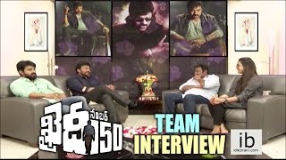 Niharika interviews Chiranjeevi Ram Charan amp VV Vinayak about Khaidi No 150  idlebraincom [upl. by Gish485]