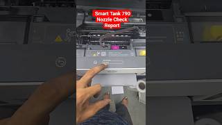 Hp Smart Tank 790 Nozzle Check Report Allin One Color Duplex mobile WiFi printer error E02 E03 E04 [upl. by Daffi]