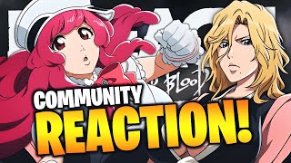 COMMUNITY REACTION THOUSANDYEAR BLOOD WAR MENINAS RANGIKU AND YUMICHIKA Bleach Brave Souls [upl. by Thamora332]