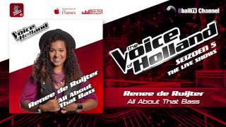 Renee de Ruijter  All About That Bass The voice of Holland 2014 Live show 3 Audio [upl. by Nirre]