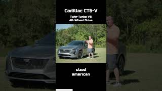 Cadillac CT6V  Twin Turbo V8 and AWD [upl. by Delphinia]