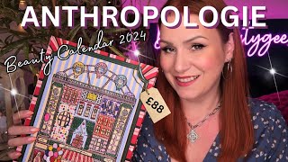 ANTHROPOLOGIE 2024 BEAUTY ADVENT CALENDAR UNBOXING  SHIPS INTERNATIONALLY [upl. by Corbin]