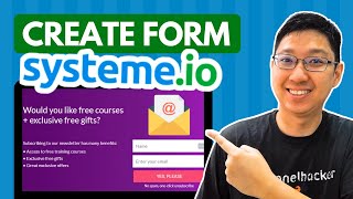 How to Create Inline Form With Systemeio 2024 STEPBYSTEP [upl. by Shana875]