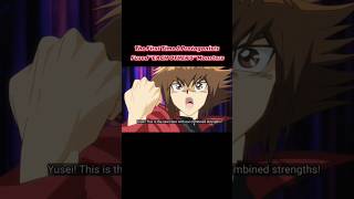 Jaden amp Yusei Summons Elemental Hero Neos Knight yugioh anime [upl. by Welbie]