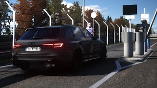 Assetto Corsa  650HP Audi RS4 ABTR on Nurburgring [upl. by Maxi]