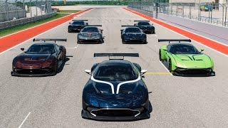 Aston Martin Vulcan owners event at Circuit of the Americas [upl. by Inasah]