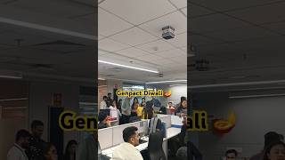 Vlog Genpact office Diwali Gurgaon 📍 gurgaonvlog genpact diwali adityavlogs delhi corporate [upl. by Intyre]