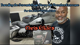 How to install Screamin’ Eagle Heavy Breather Extreame on 23 Road Glide CVO Read description 1st [upl. by Steward900]