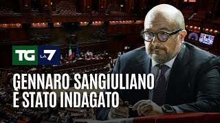 Gennaro Sangiuliano è stato indagato [upl. by Lansing]