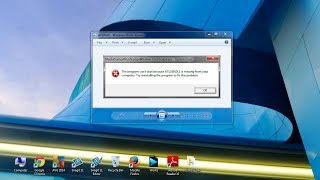 Fix atl100dll missing or error to windows 7 8 10  Vista amp XP [upl. by Pelagia]