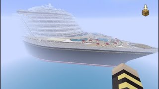 Minecraft PS4 Super Cruise ship Build update [upl. by Assele]