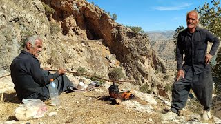 Nomadic life in Irans Zagros pristine nature beautiful cave and grazing goats [upl. by Thomasine121]