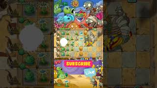 Egypt Boss Zombie Showdown PVZ2 pvz pvz2 pvz3 shorts youtubeshorts video games gameplay fun [upl. by Repard]