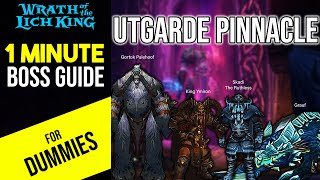 Utgarde Pinnacle Heroic Boss Guide  Wrath Classic WOTLK [upl. by Jem]