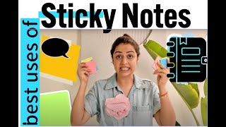 8 BEST WAYS TO USE STICKY NOTES 🔥 🔥 Planner TIMETABLE included [upl. by Connell658]