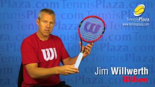 Wilson Pro Staff 97S Tennis Racquet Review  Tennis Plaza [upl. by Nadean213]