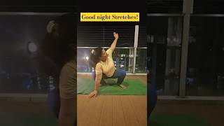 Stretches to turn on deep sleep mode shorts ytshorts yoga stretches deepsleepyogicshruti [upl. by Ashbaugh]