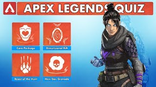 Guess The Character in Apex Legends  Ultimate Apex Legends Quiz [upl. by Lamonica]