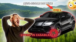 Autoecole avec Un G 800 et un Lamborghini Urus Premiere fois au maroc [upl. by Mimi491]