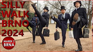 11 Švihlý pochod Brno 2024  Silly walk všichni chodci švihlé chůze 4K [upl. by Tsenre]