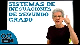 Sistemas de inecuaciones de segundo grado [upl. by Yrrab]