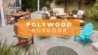 Ashley HomeStore  POLYWOOD Outdoor Furniture [upl. by Dorcy]