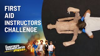 First Aid Instructors Challenge  The Inspired Unemployed Impractical Jokers  Channel 10 [upl. by Normac]