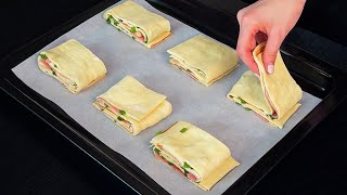 3 ingenious appetizer ideas that you must try today Puff pastry is your salvation [upl. by Eleanor106]