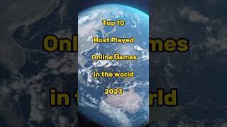 Top 10 Most Played Online Games in the World  Editing Zone  shorts top10 trending [upl. by Anelec]