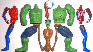 Merakit mainan marvels hulk smash VS siren head spiderman avengers superhero toys [upl. by Leonardo]