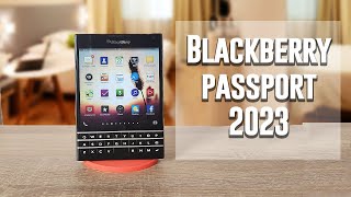 Blackberry Passport 2023  Blackberry End of Service  Still worth it [upl. by Mathe885]