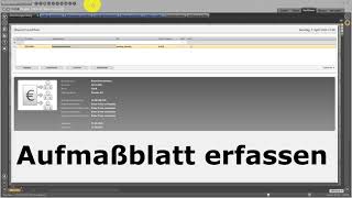 Aufmaßblatt erstellen und einer Rechnung zuweisen [upl. by Ierdna]