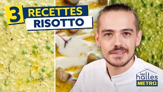 3 recettes de risotto avec le chef Emilio Giagnoni  Sublimez vos plats avec METRO [upl. by Ayalahs480]