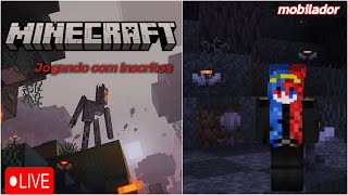 Minecraft  jogando com instros 3  Mobilador🔌👑 [upl. by Shay]