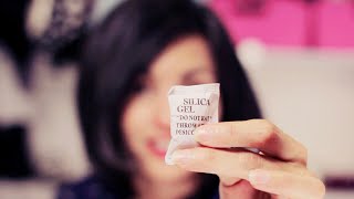 Are Silica Gel Packs Toxic  msbeautyphile [upl. by Willamina684]