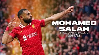 Mohamed Salah Best Skills Goals and Assists  202425 [upl. by Fornof]