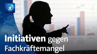 Arbeitsmarkt in Deutschland Initiativen gegen Fachkräftemangel [upl. by Koffler]