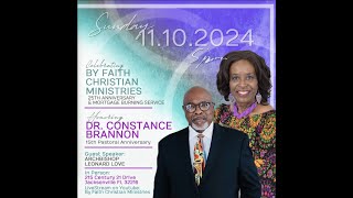 25th15th ChurchPastor Anniversary  Dr Constance Brannon  20241110 [upl. by Eilime]