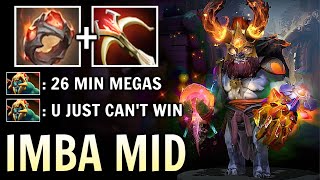 6700 HP 33 Stacks 1 Shot Kill Lion vs HARD Counter Huskar 26 Min Megacreeps WTF Comeback Dota 2 [upl. by Ignatia]