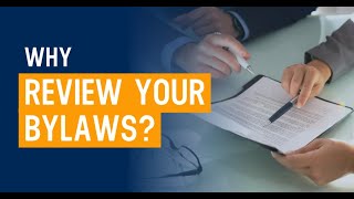 Why Review Your Bylaws  Nonprofit Governance [upl. by Anaizit10]