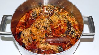 Cook With Me  Best Egusi Soup Recipe  How To Cook Egusi Soup amp Pounded Yam [upl. by Zaraf]