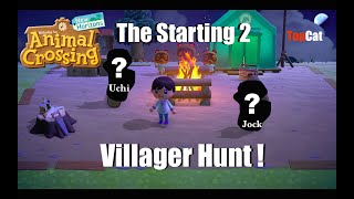 Starting villager Hunt Animal Crossing NH [upl. by Dawson]