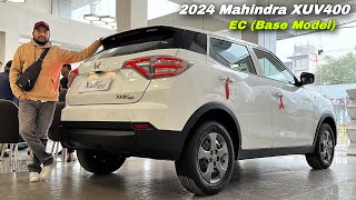 Mahindra Xuv400 Base Model 2024 Price amp Features ❤️ Best Electric Suv [upl. by Kcirrem313]