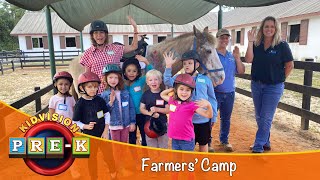 Farmers Camp  Virtual Field Trip  KidVision PreK [upl. by Ilajna]